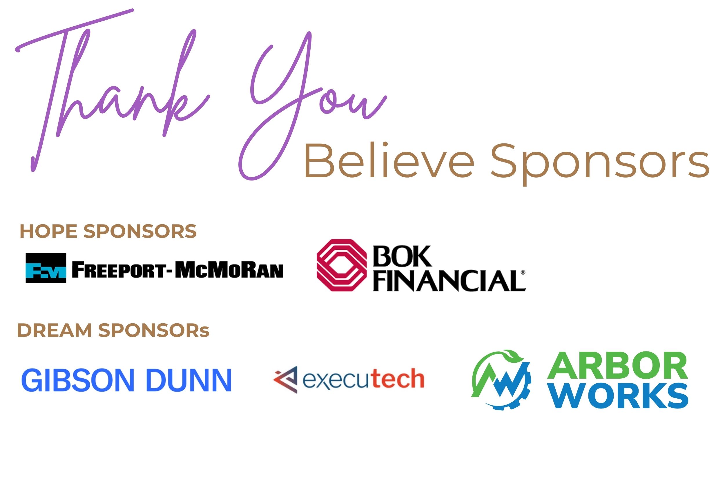 Sponsors